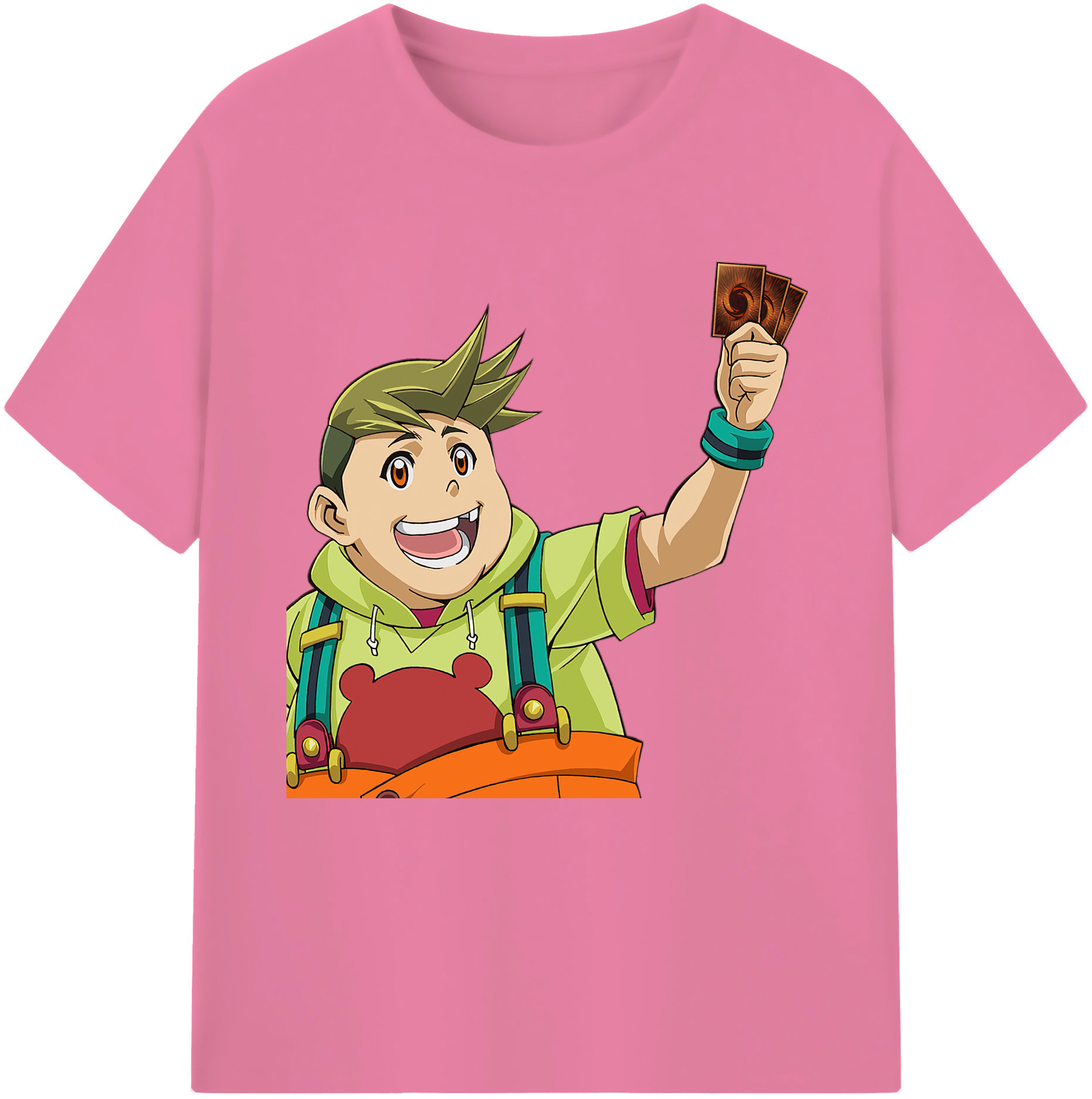 （画像用） 遊☆戯☆王 Yu-Gi-Oh! 綿100％半袖Tシャツ（フロントプリント）